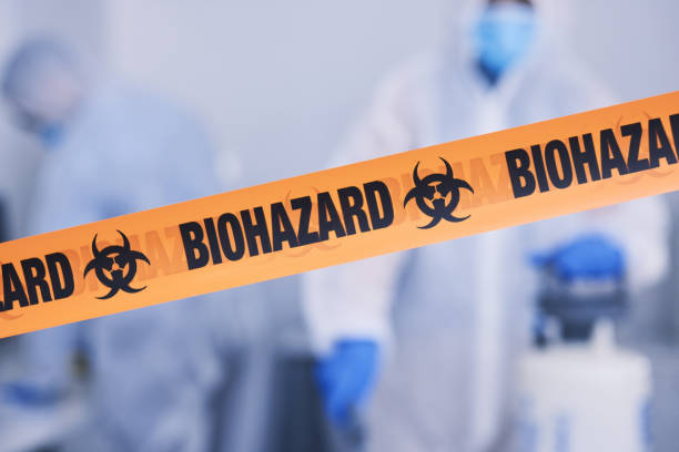 Professional Blood Cleanup technician working in Lakemont, PA